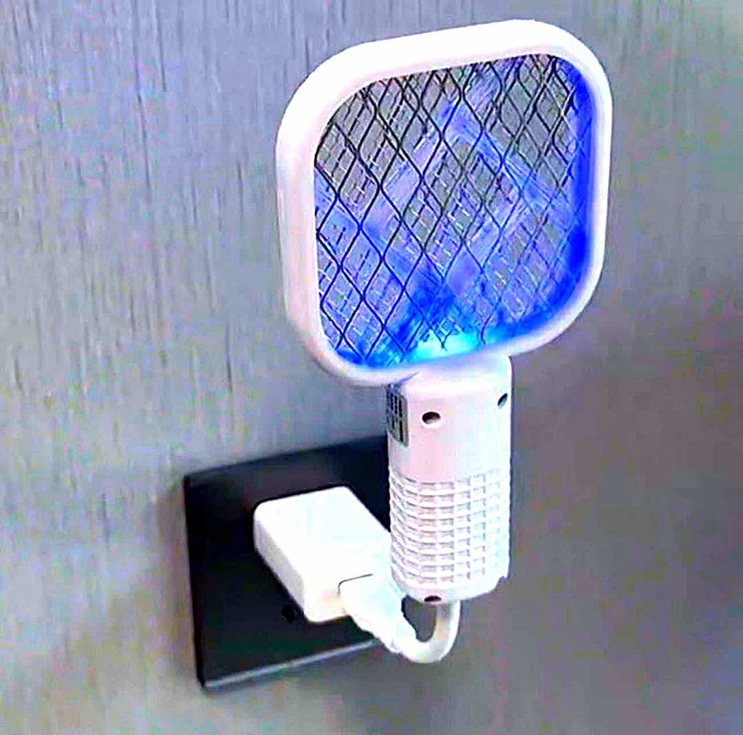 2-in-1 Mini Automatic Mosquito Lamp – Portable USB Electric Mosquito Remover & Fly Zapper with UV Light Attraction for Home & Travel