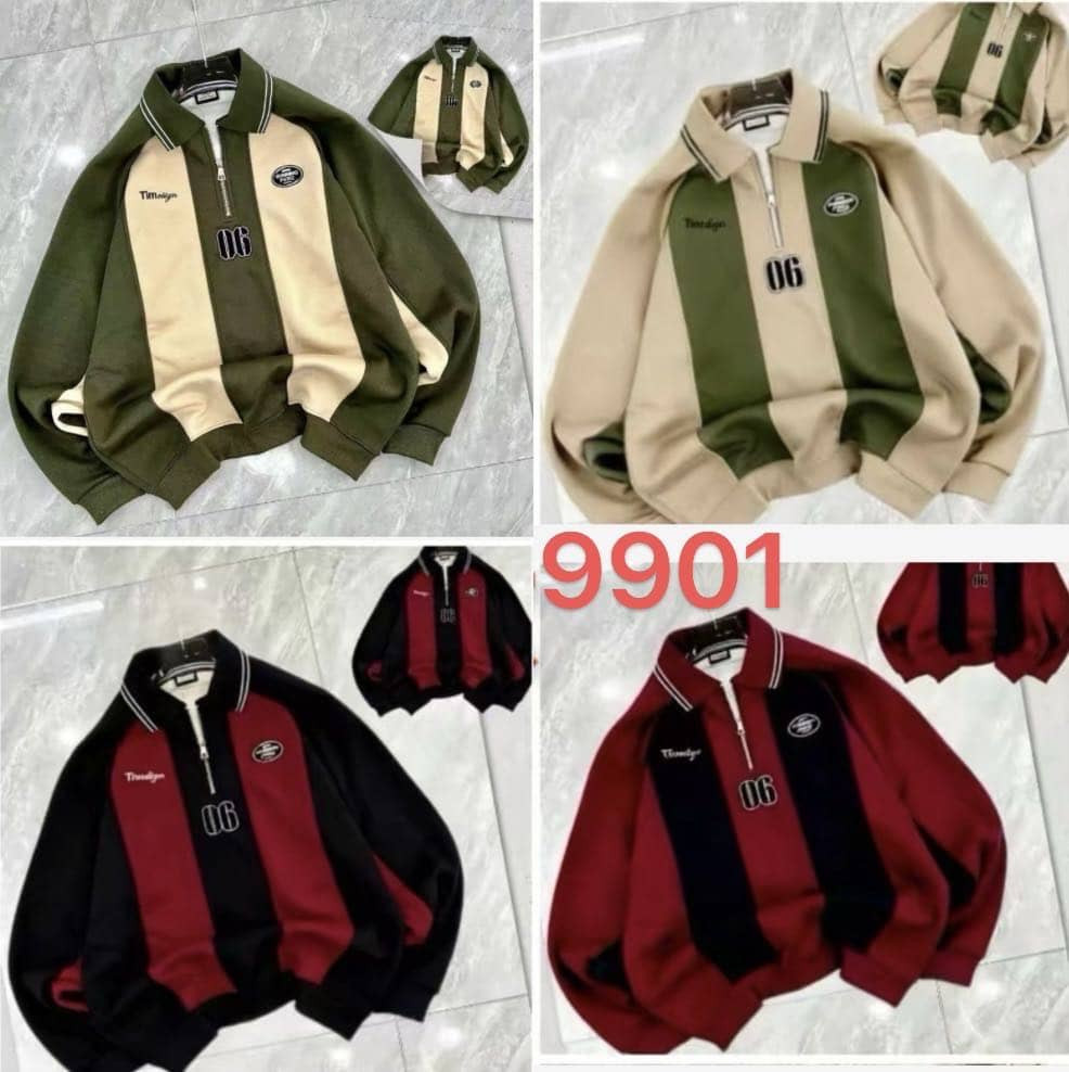 Striped Oversized Crewneck Sweatshirt V Logo Patch Long Sleeve Retro Preppy Streetwear Unisex Casual Pullover Top Multiple Colors