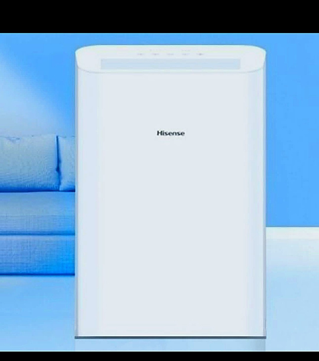 Hisense Portable Air Purifier – 3-in-1 Cooling, Dehumidifier & Fan, Compact AC Unit with Remote Control, Programmable 24H Timer, Ultra-Quiet for Bedrooms and Living Rooms