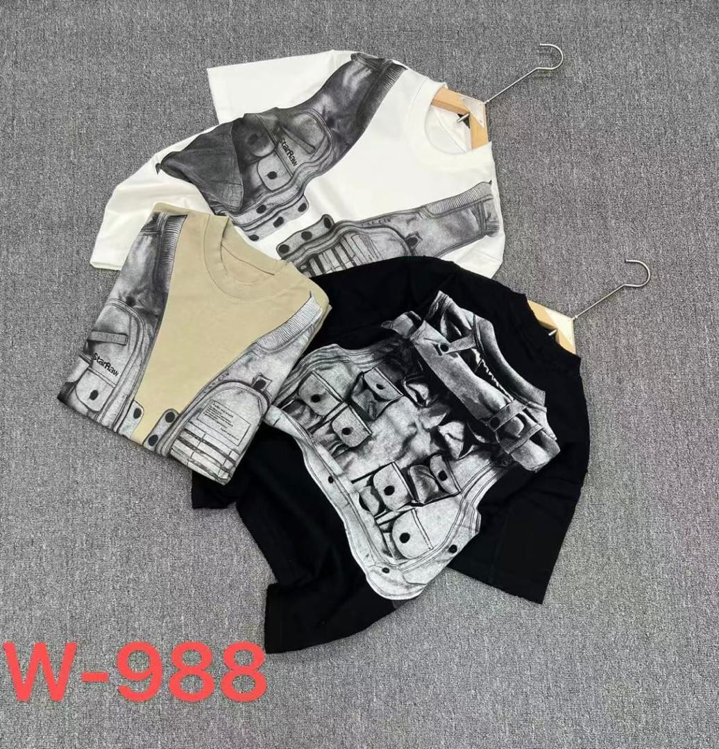 Oversized Tactical Vest Graphic T-Shirt Heavy 350gsm Cotton Realistic Vest Print Relaxed Fit Unisex Streetwear Hype Casual Oversized Tee White Black Beige